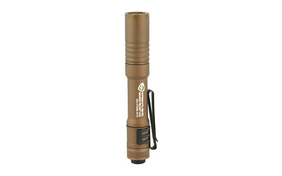 Streamlight MicroStream USB rechargeable pocket flashlight in Coyote finish, 250 lumens