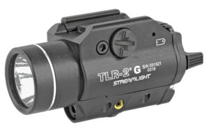 Streamlight TLR-2 G weapon light with green laser, black anodized, 300 lumens