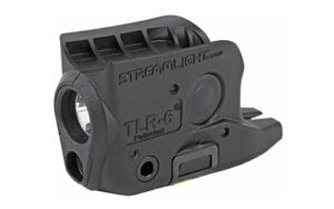 Streamlight TLR-6 weapon light with integrated red laser for Glock 42/43, 100 lumens, black