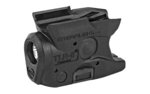Streamlight TLR-6 100-lumen white LED weapon light for S&W M&P Shield, black finish