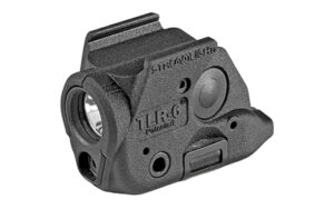 Streamlight TLR-6 weapon light with integrated red laser, black finish, 100 lumens
