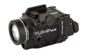 Streamlight TLR-8 Sub 1913 short rail light with red laser, 500 lumens