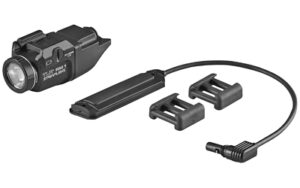 Streamlight TLR RM 1 rail-mounted weapon light in black with remote pressure switch
