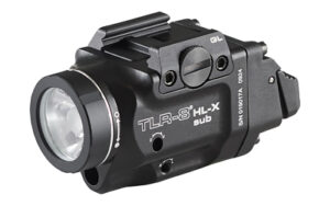 Streamlight TLR-8 HL-X Sub 1000 lumen weapon light with red laser for Glock 43X/48 MOS