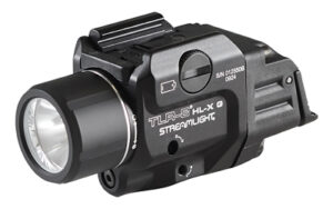 Streamlight TLR-8 HL-X G 1000 Lumen rail-mounted light with green laser, black anodized aluminum