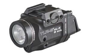 Streamlight TLR-8 HL-X G Sub weapon light with green laser, 1000 lumens