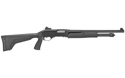 Savage/Stevens 320 Security 12 Gauge shotgun, 18.5 in barrel, pistol grip, ghost ring sights