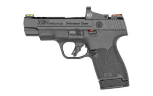 Smith & Wesson M&P Shield Plus Performance Center 9mm 4-inch ported with Crimson Trace red dot