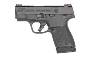 Smith & Wesson M&P Shield Plus Performance Center 9mm ported slide fiber optic sights
