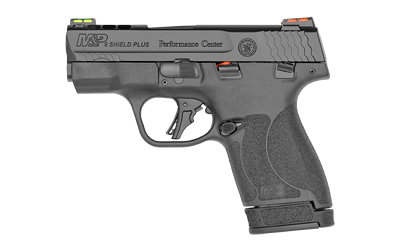 Smith & Wesson M&P Shield Plus Performance Center 9mm ported slide fiber optic sights