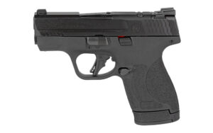 Smith & Wesson M&P Shield Plus Optic Ready 9mm 3.1-inch pistol, black, optic-cut slide