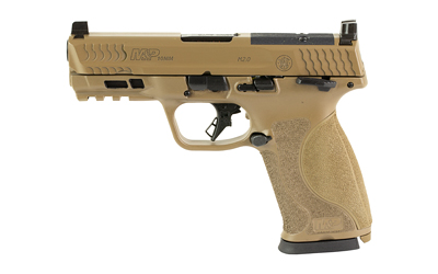 S&W M&P M2.0 10mm OR 4″ FDE 15rd (2 Mags)