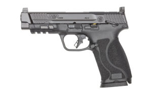 Smith & Wesson M&P M2.0 optic-ready pistol, black polymer frame, thumb safety