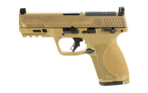 Smith & Wesson M&P9 M2.0 Compact 9mm FDE 4-inch optic-ready handgun