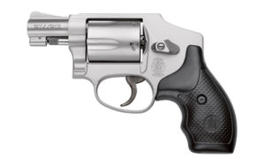 Smith & Wesson PC Pro Model 642 .38 Special 1.88 in 5-shot revolver matte silver with black rubber grip