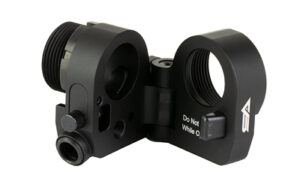 Sylvan Arms Gen4 right-folding AR-15 stock adapter in black