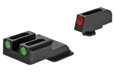 Truglo Brite-Site fiber-optic sights red front green rear for Smith & Wesson M&P EZ 380
