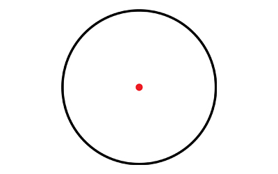 TruGlo TG8030B 1x30mm 5 MOA red dot sight in black matte