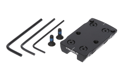 TruGlo universal shotgun rib mount for RMR-pattern red dot, black nitride finish