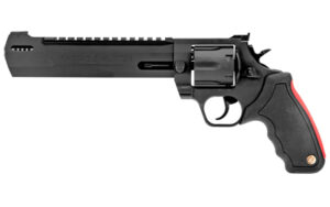 Taurus Raging Hunter .454 Casull revolver with black rubber cushioned grip and Picatinny rail