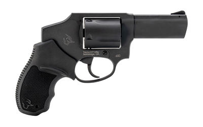 Taurus 650 .357 Magnum 3 inch 5-round matte black revolver, rubber grip