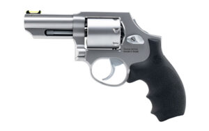 Taurus 66C .357 Magnum 3 in stainless revolver with Hogue grip and fiber-optic front sight