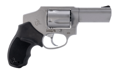 Taurus 850 .38 Special 3-inch stainless revolver, 5-shot, black rubber grip