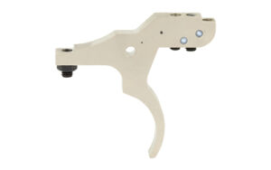 Timney adjustable trigger for Savage rifles in nickel finish, steel construction