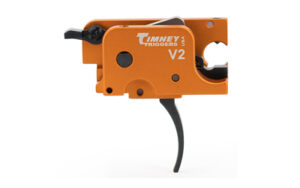 Timney curved drop-in trigger for CZ Scorpion rifles in black finish
