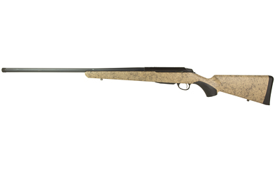Tikka T3x Lite Roughtech Tan 7mm PRC rifle with 24.3 inch fluted threaded barrel