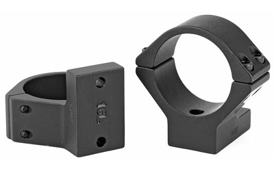Talley 30mm low scope mount rings black anodized for Tikka T3/T3x