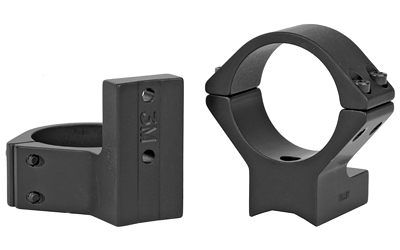 Talley 740700 Scope Mount/Rings Rem 700 30mm Medium Black 