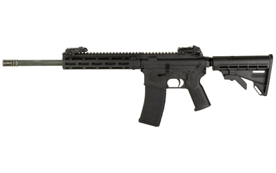 Tippmann M4-22 PRO 16-inch .22 LR semi-auto rifle in black with collapsible stock
