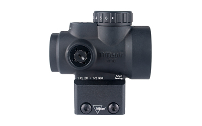 Trijicon MRO SD 1x25 2 MOA red dot sight, matte black, full co-witness mount