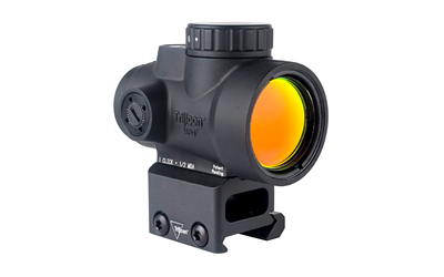 Trijicon MRO SD 1x25 2 MOA red dot sight, matte black, full co-witness mount
