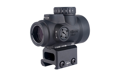 Trijicon MRO SD 1x25 2 MOA red dot sight, matte black, full co-witness mount