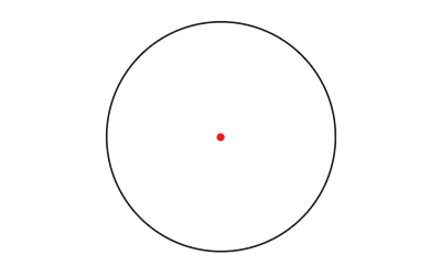 Trijicon MRO SD 1x25 2 MOA red dot sight, matte black, full co-witness mount