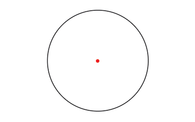 Trijicon MRO SD 1x25 2 MOA red dot sight in coyote with full co-witness mount