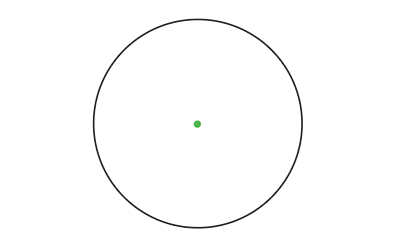 Trijicon MRO SD 1x25mm reflex sight with 2 MOA green dot and full co-witness mount