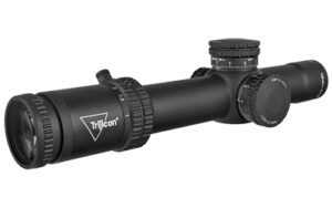 Trijicon Credo 1-8x28mm FFP riflescope matte black with illuminated red/green MRAD segmented circle reticle