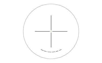Trijicon Credo HX 4-16x50 scope illuminated green duplex reticle satin black