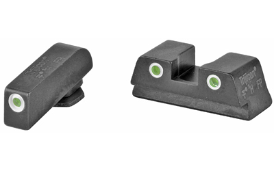 Trijicon Bright & Tough night sight set for Glock 42/43, green tritium front and rear