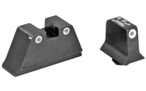 Trijicon Bright & Tough suppressor-height Glock night sights green front yellow rear