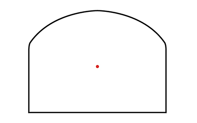 Trijicon RMR Type 2 RM09 1 MOA red dot sight matte black