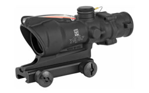 Trijicon ACOG TA31-H 4x32 scope with illuminated red horseshoe reticle and TA51 mount