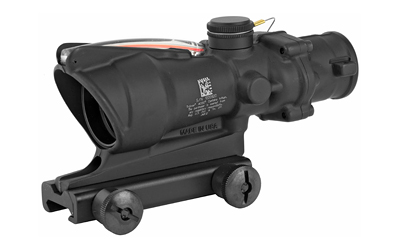 Trijicon ACOG TA31-H 4x32 scope with illuminated red horseshoe reticle and TA51 mount