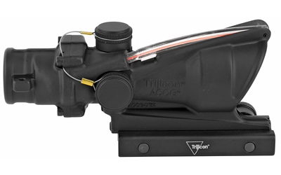 Trijicon ACOG TA31-H 4x32 scope with illuminated red horseshoe reticle and TA51 mount