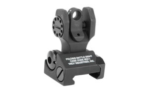 Troy Industries Tritium Rear Folding BattleSight black rear sight for AR-15 with tritium inserts