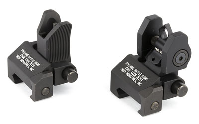 Troy Industries Micro BattleSight set M4 front and dioptic rear sights, black, Picatinny fit