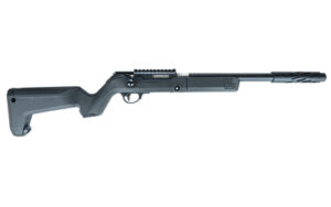 Tactical Solutions Owyhee SBX .22 WMR takedown rifle in black with Magpul Backpacker stock